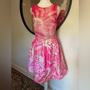 Taylor pink pineapple dress. Size 4